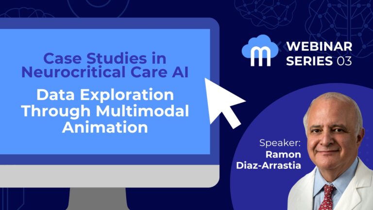 Webinar Series: Data Exploration Through Multimodal Animation with speaker Ramon Diaz-Arrastia
