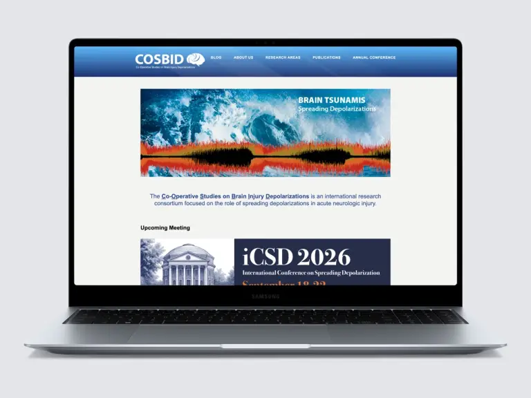mockup of cosbid.org